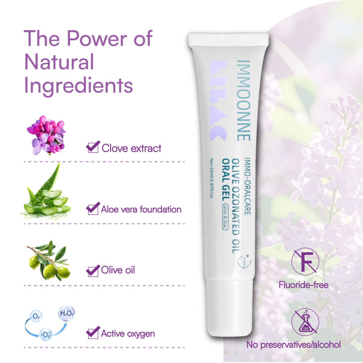 Natural Oral gel - Clove Flavor - Immagine 2