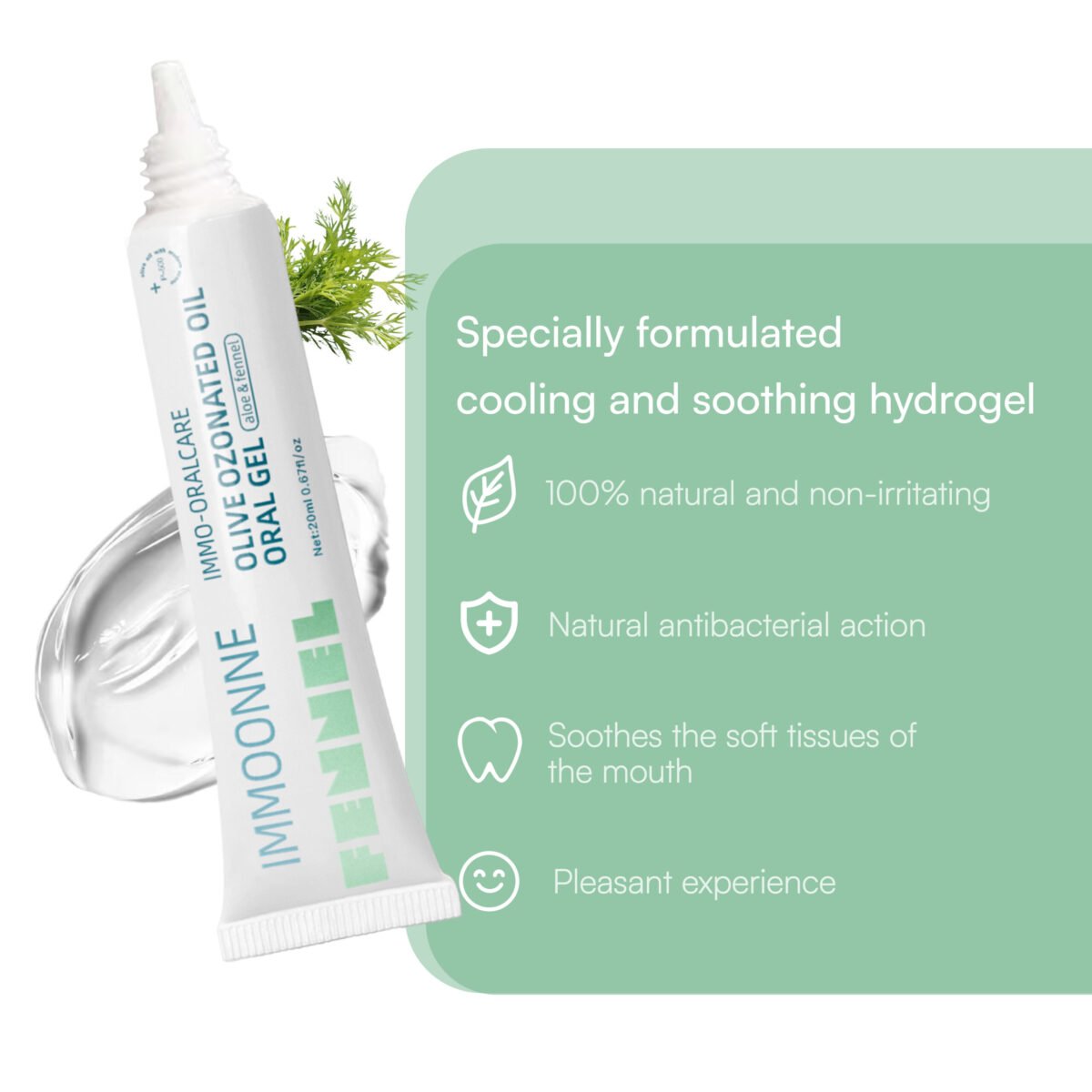 Natural Oral gel - Fennel Flavor - Immagine 3