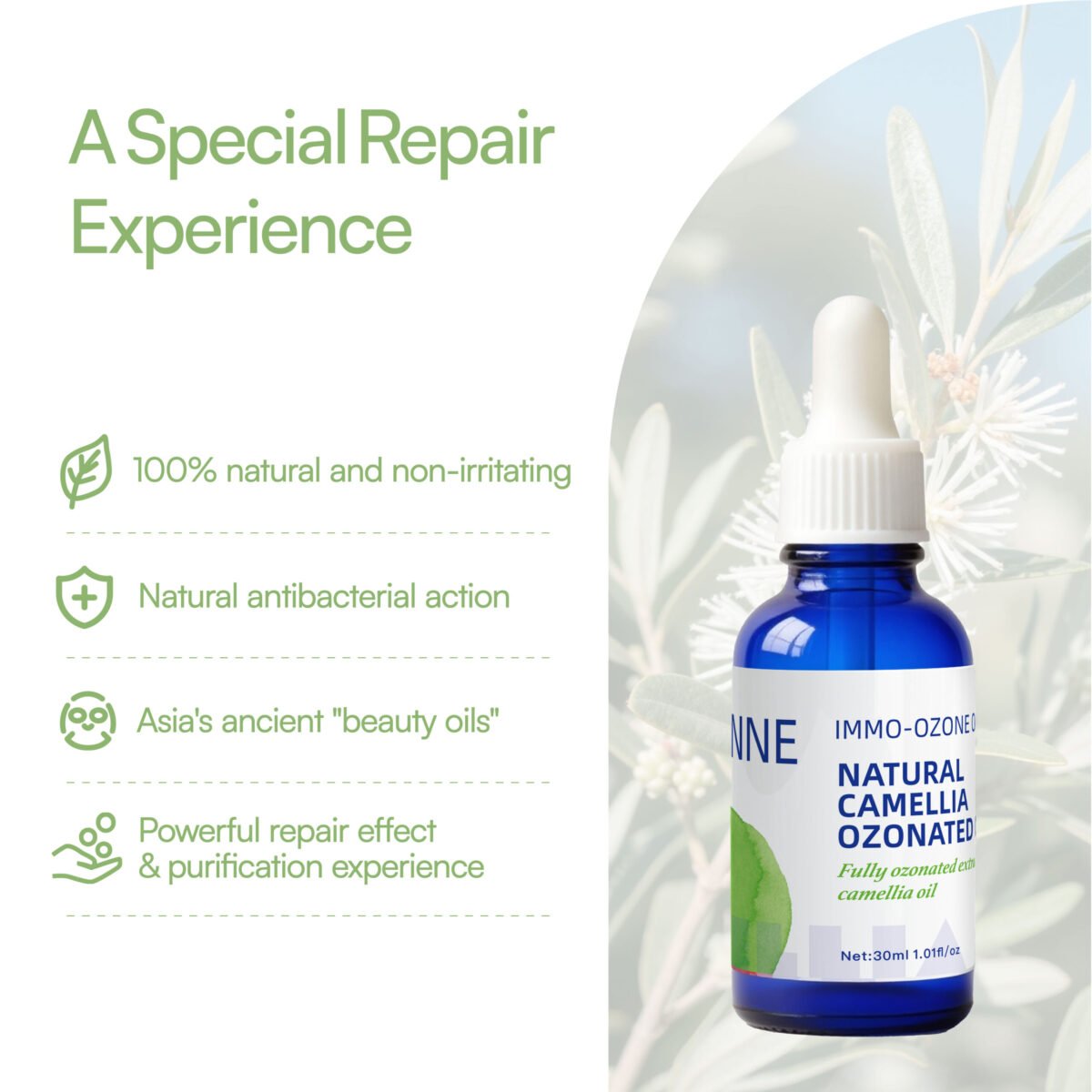 Camellia Ozonated Oil - Immagine 3
