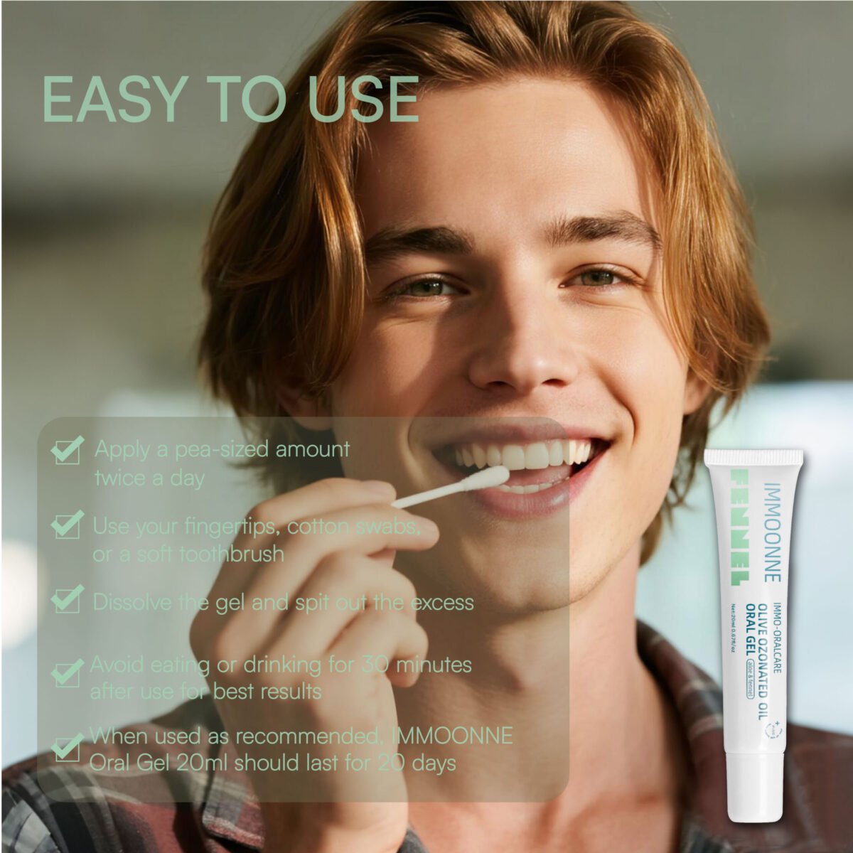 Natural Oral gel - Fennel Flavor - Immagine 5