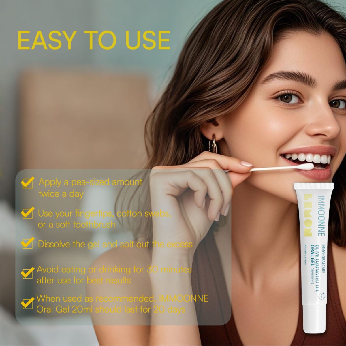 Naural Oral gel - Lemon Flavor - Immagine 5