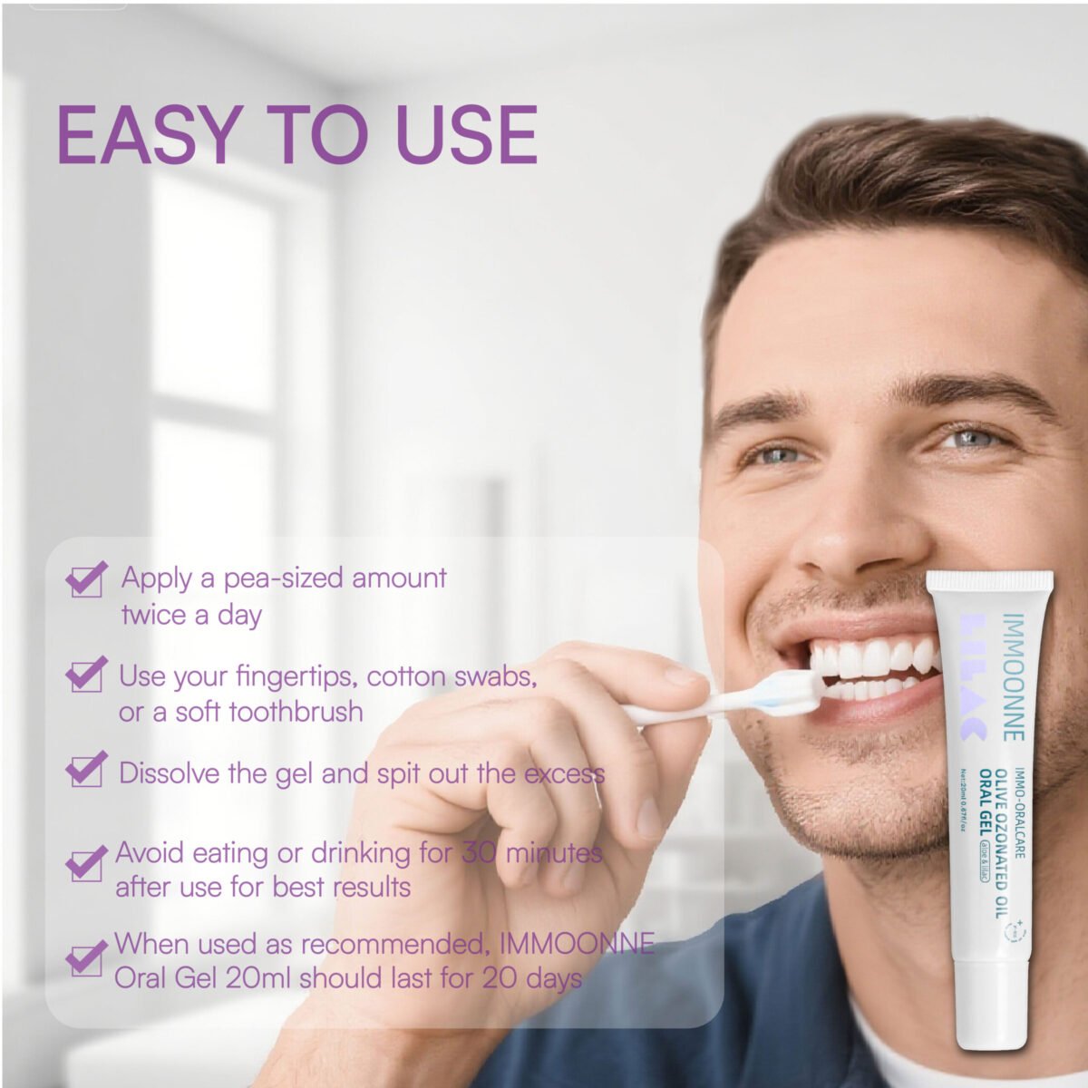 Natural Oral gel - Clove Flavor - Immagine 5