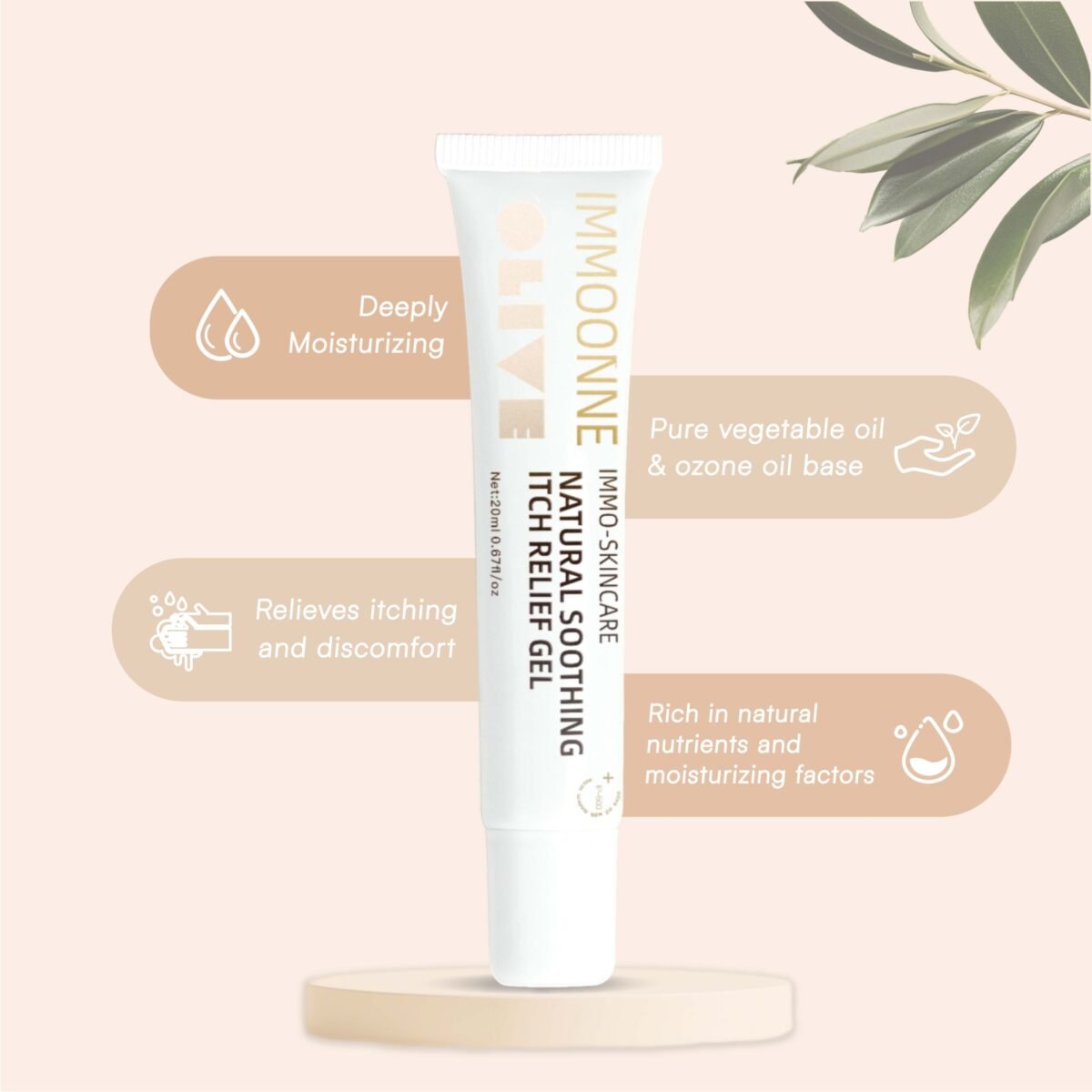 Natural Soothing Itch Relief Gel - Imagen 2
