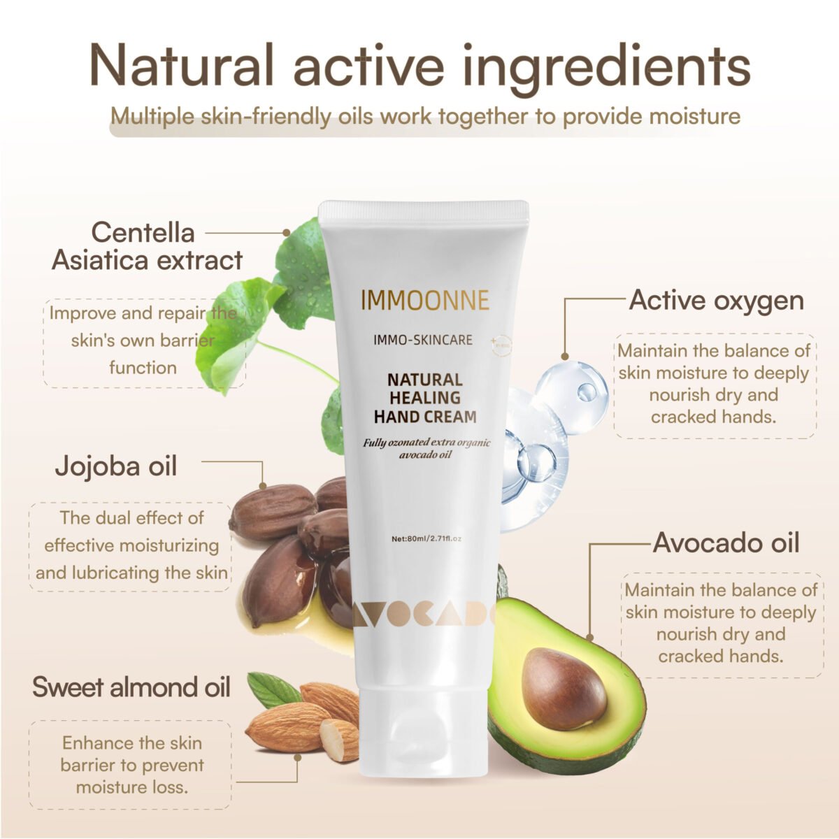 Natural Nourishing Hand Cream - Immagine 2