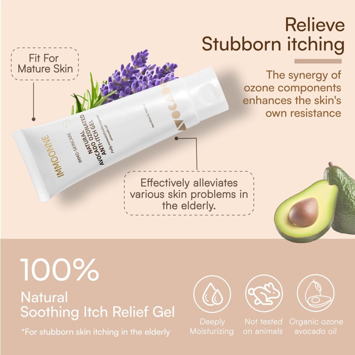 Natural Soothing Itch Relief Gel - Immagine 4