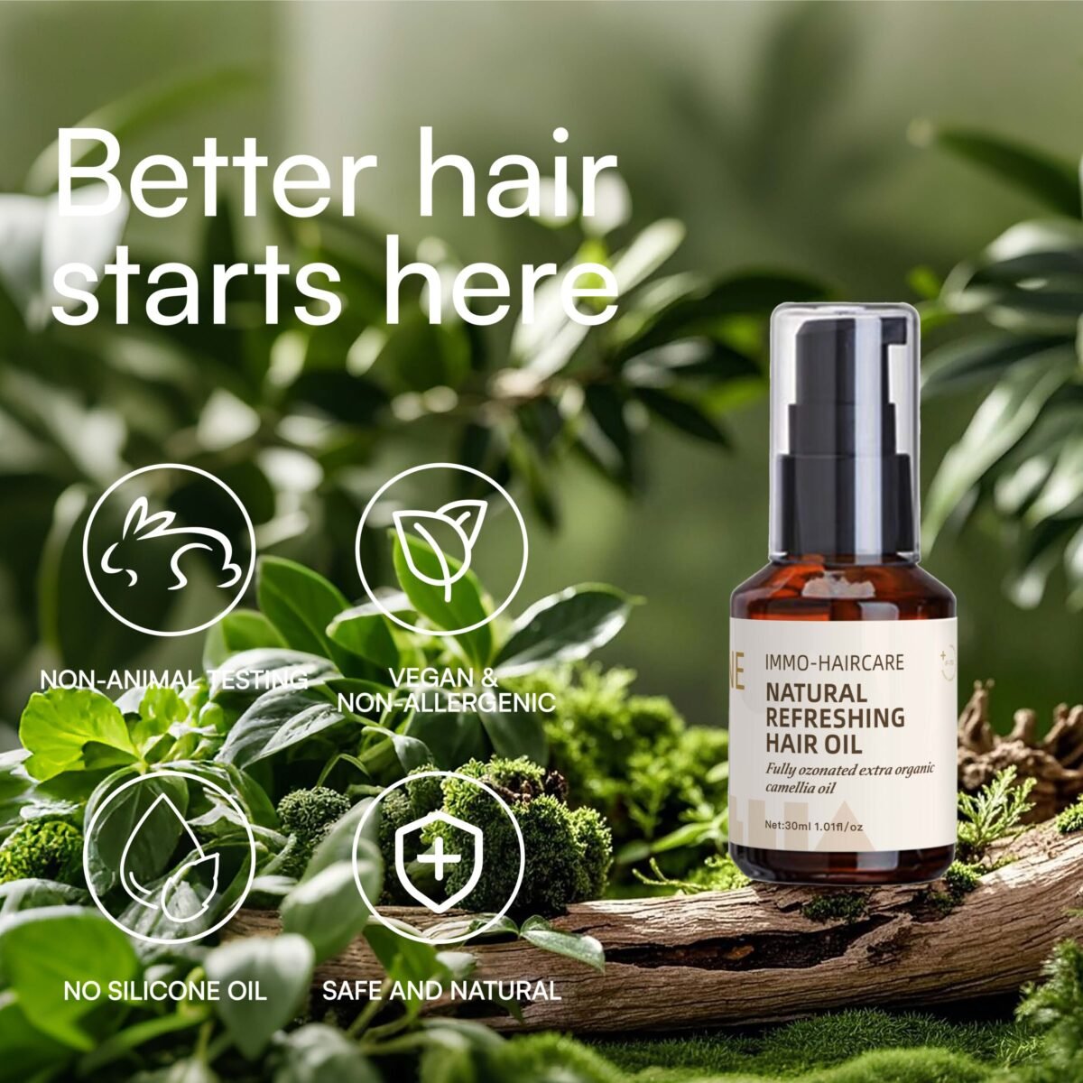 Natural Refreshing Hair Oil - Immagine 6
